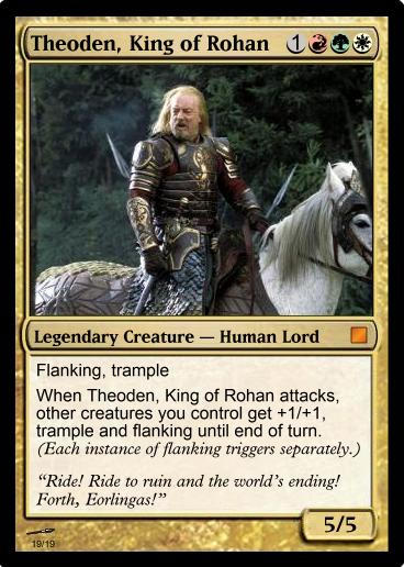 theoden mtg card Thoden, King of Rohan (ZHS)