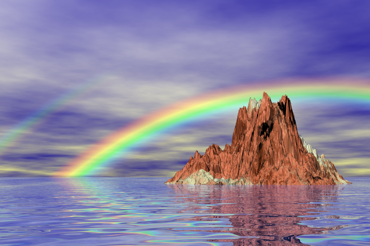 Waterscape Rainbow