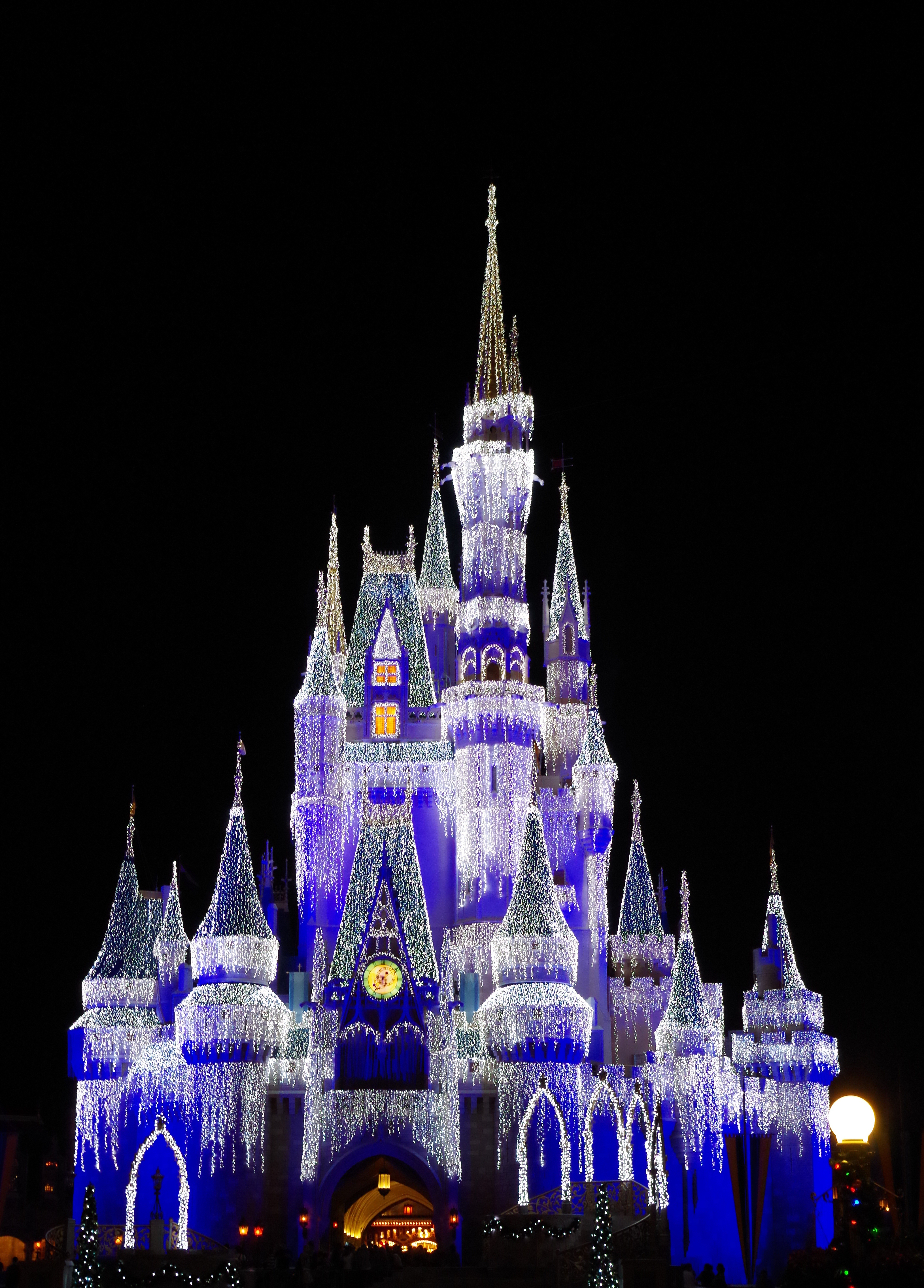 Magic Kingdom Cinderella Castle Night Glow 1