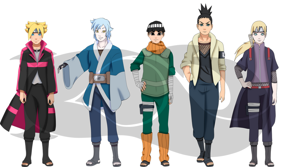 Naruto Next Gen - Teen Boys by Eleanor-Devil on DeviantArt.