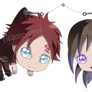 Chibi Keychain | Gaara x Ayumi