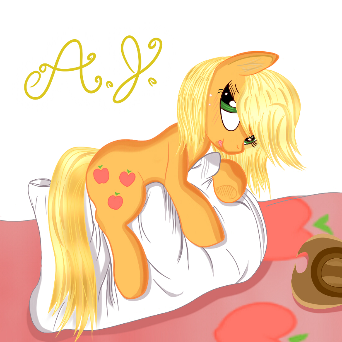 Applejack resting