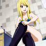 Lucy stripping XD