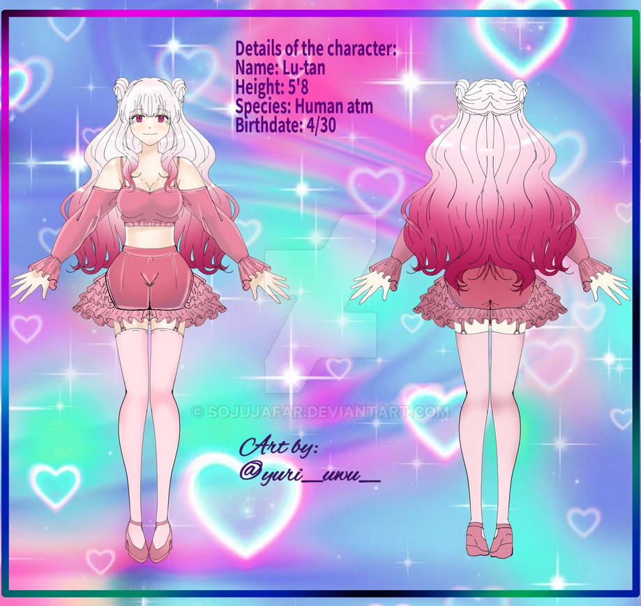 Anime Character Reference Sheet by Sojujafar on DeviantArt