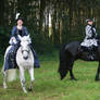 Stock - two baroque rider