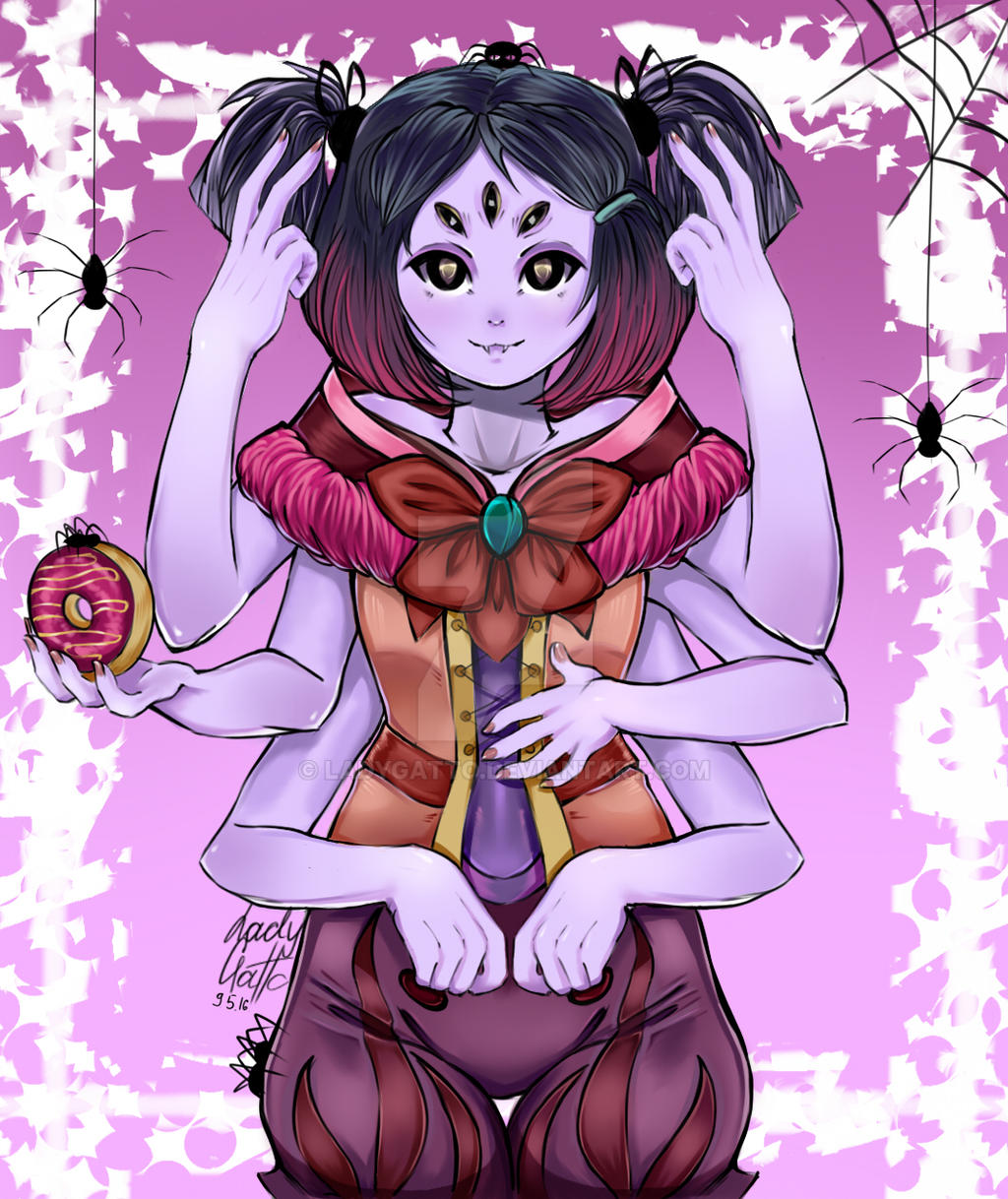 Muffet Raffle Muffet by LadyGatto on DeviantArt