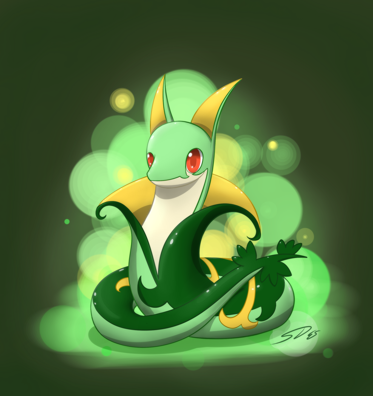 Serperior: Beauty in the Grass