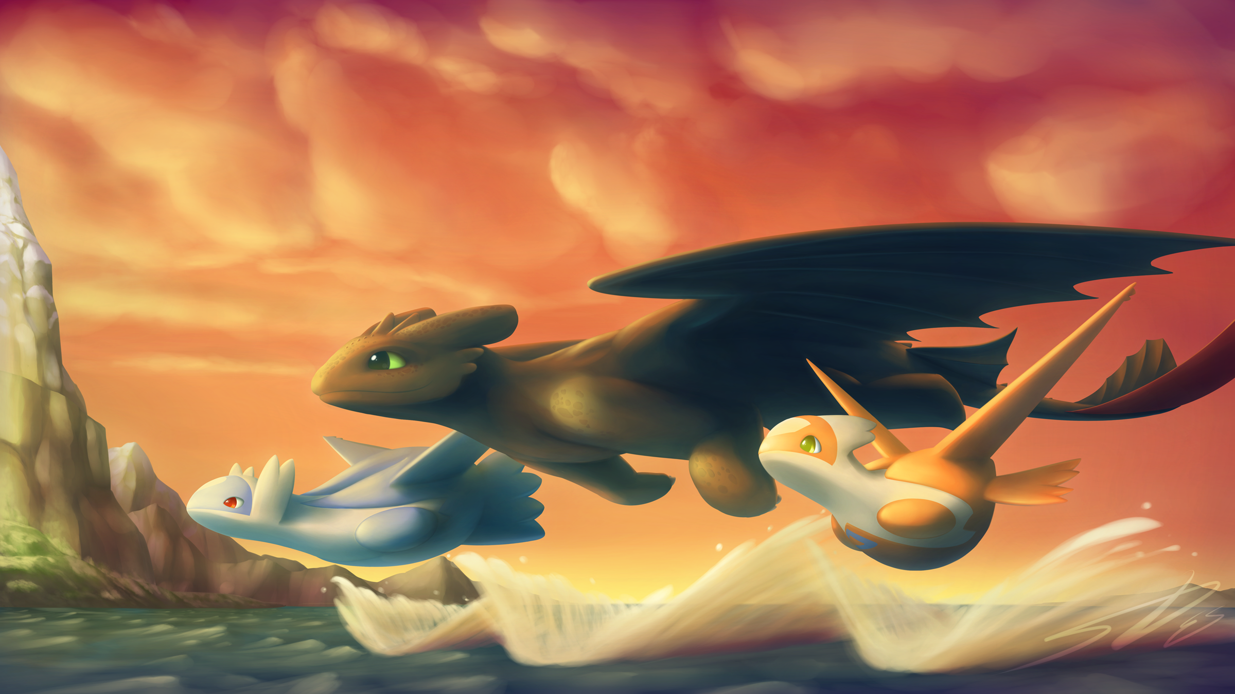HTTYD Pokemon Crossover: Commie for TheModerator