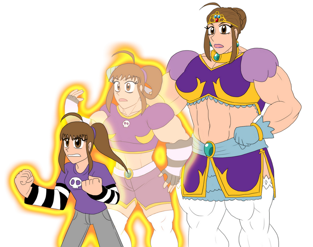 The Muscle Queen by DepravedDefense on DeviantArt