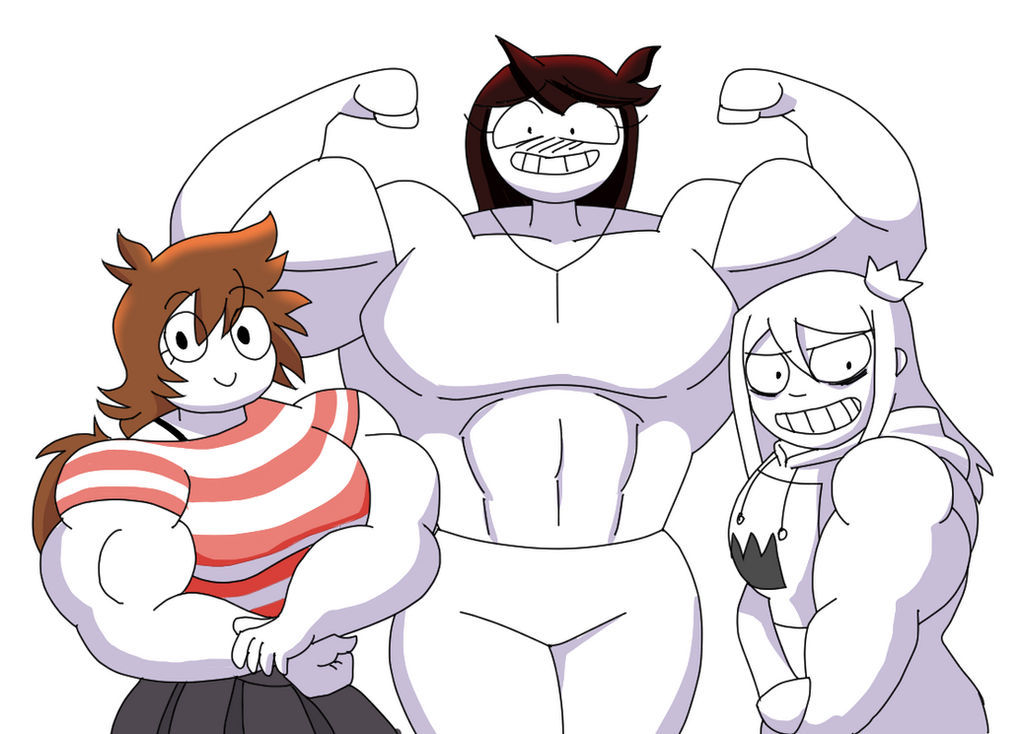 Muscle Queens of Animation by DepravedDefense on DeviantArt