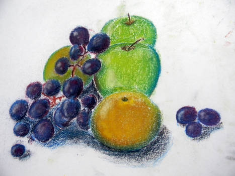 Fruit in Pastel