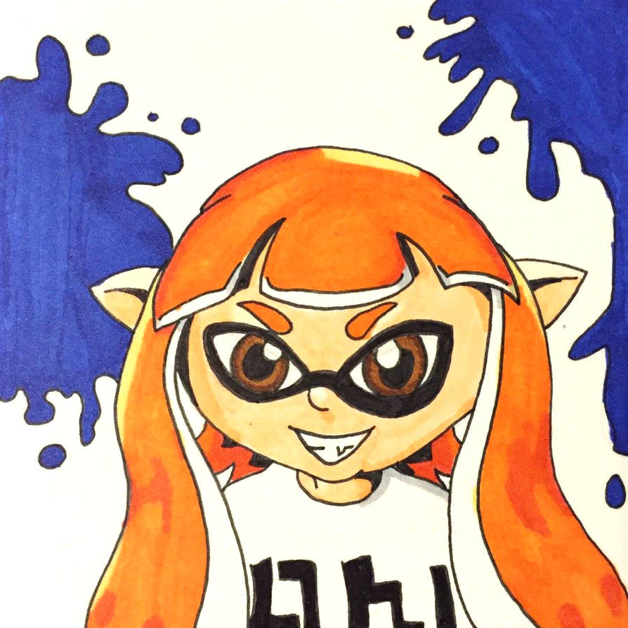 Splatoon Tiles Splatoon Inkling Girl Tile by DarksLilKitsune on DeviantArt