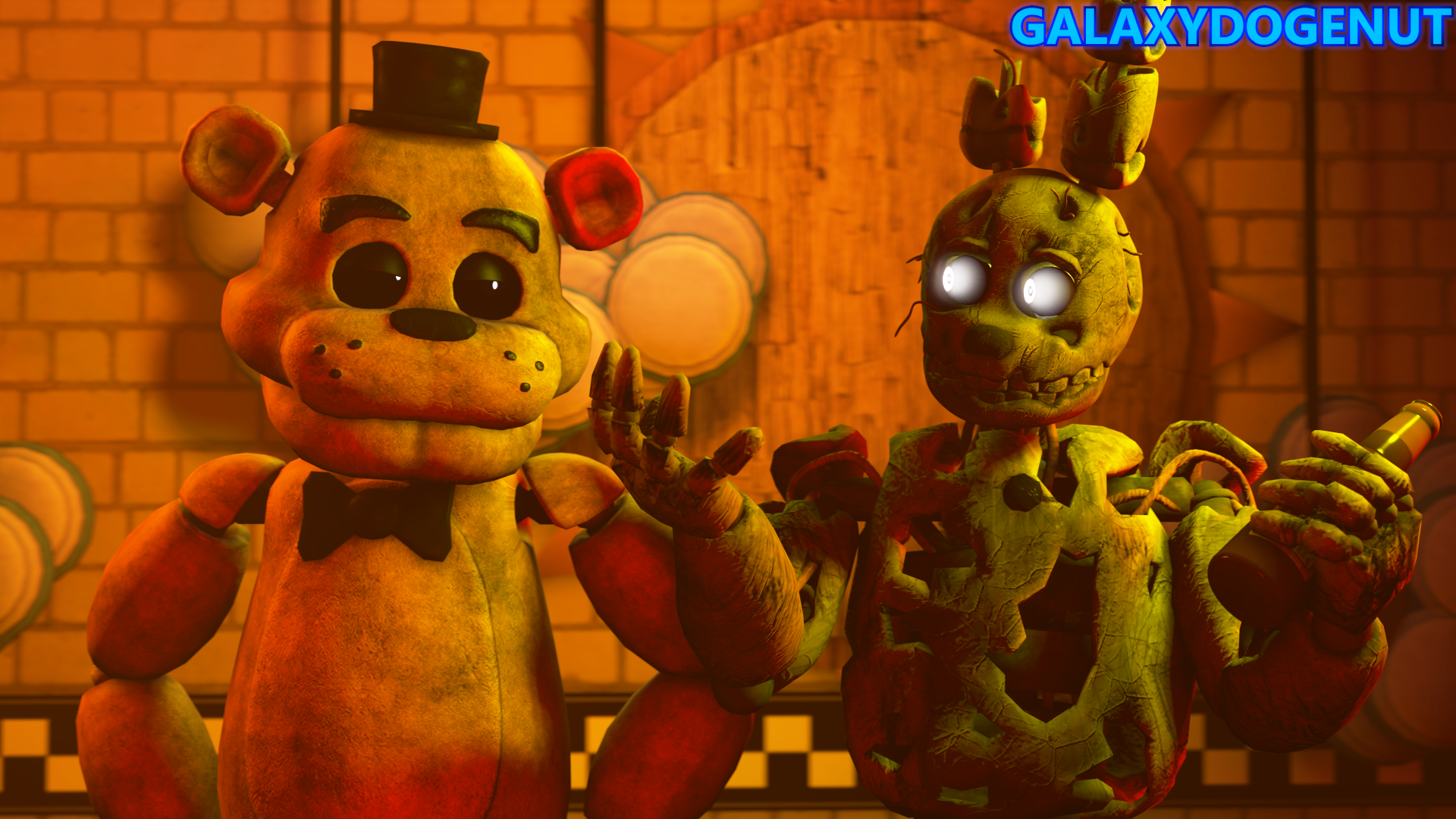 Five Nights at Freddy's 3 All Animatronics by TheSitciXD on DeviantArt