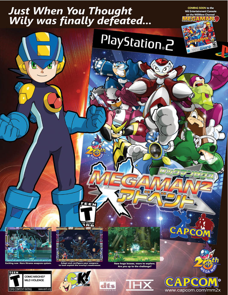 MegaMan 2Xtreme Poster