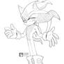 Electric the hedgehog + Sketch