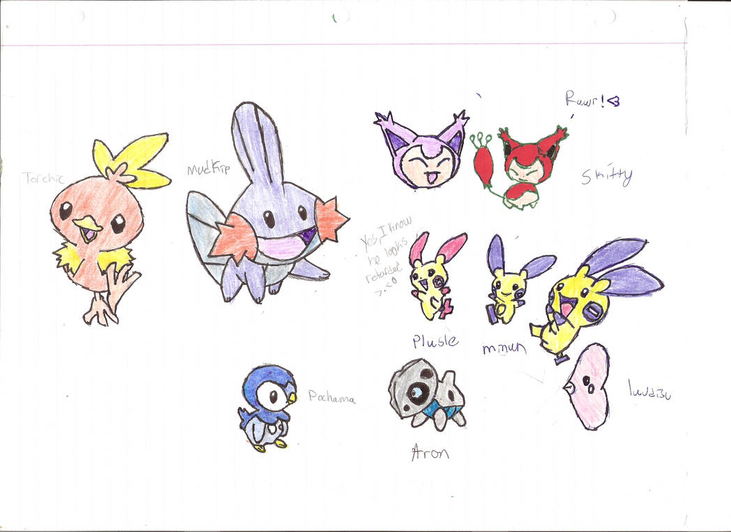 Random Pokemon Sketch Thingys by CheetoTheNinja on DeviantArt