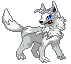 Pokemon Sprite - Grey Wolf - adult