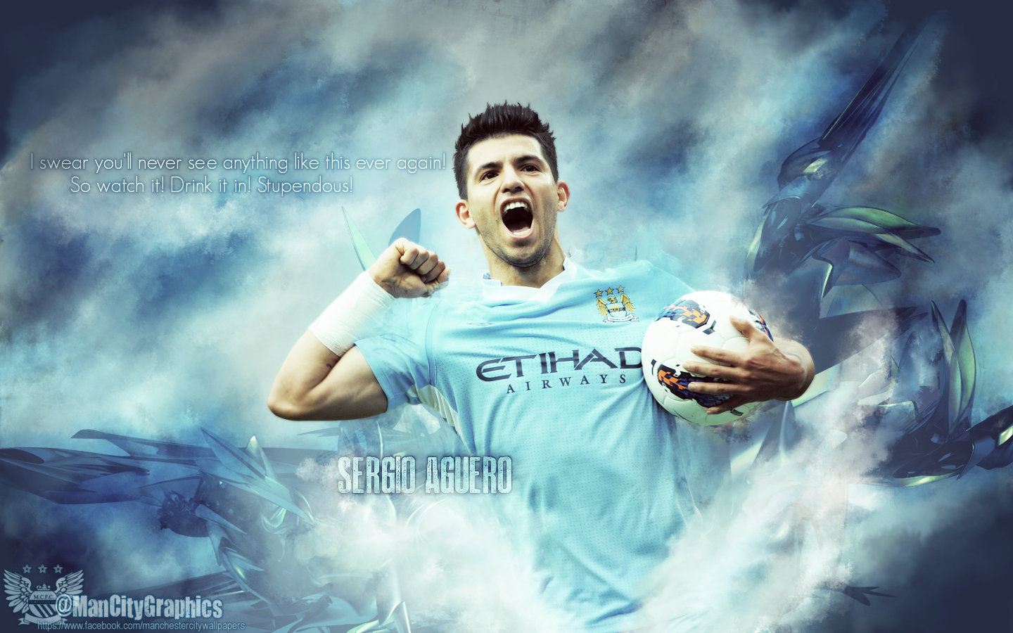 Sergio Aguero Wallpaper by ManCityGraphics on DeviantArt Sergio Aguero Wallpaper by ManCityGraphics on DeviantArt