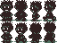 Charred Ness Sprite Sheet