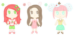 OC Adoptables Set 1 [closed]