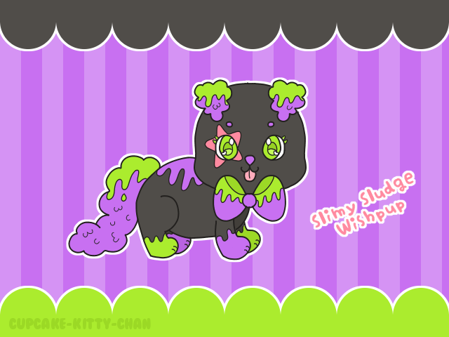 Day 5 - Slimy Sludge Wishpup (closed)