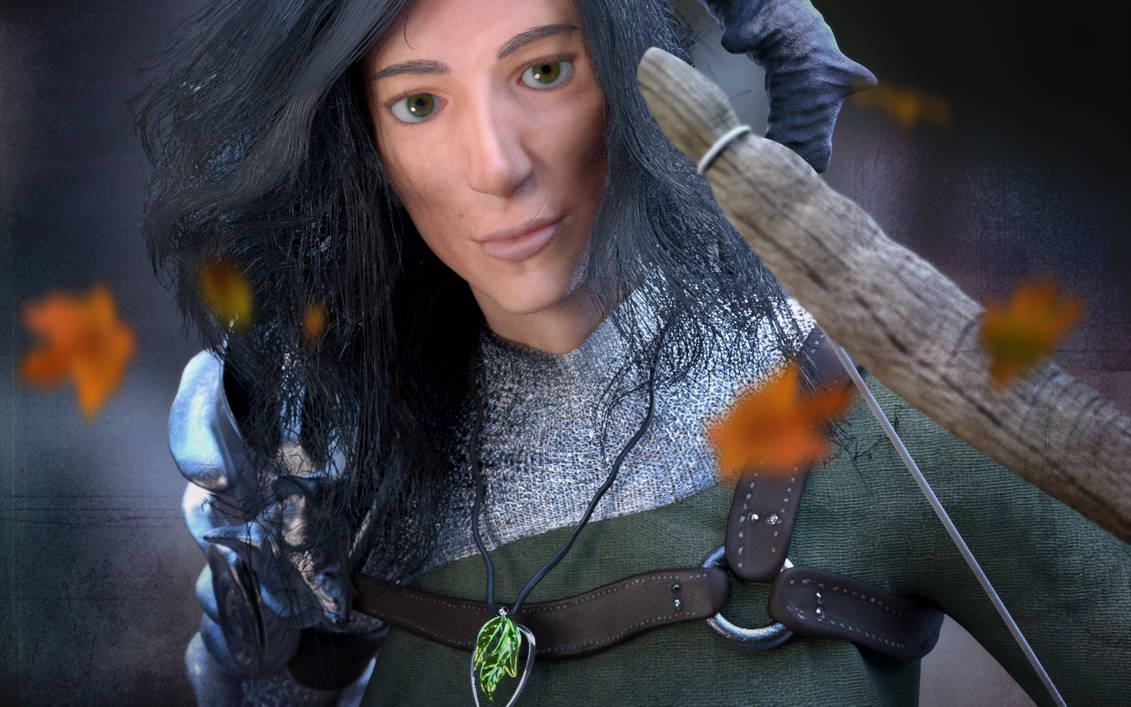 Dryad - Close up by HungryWolfDesigns