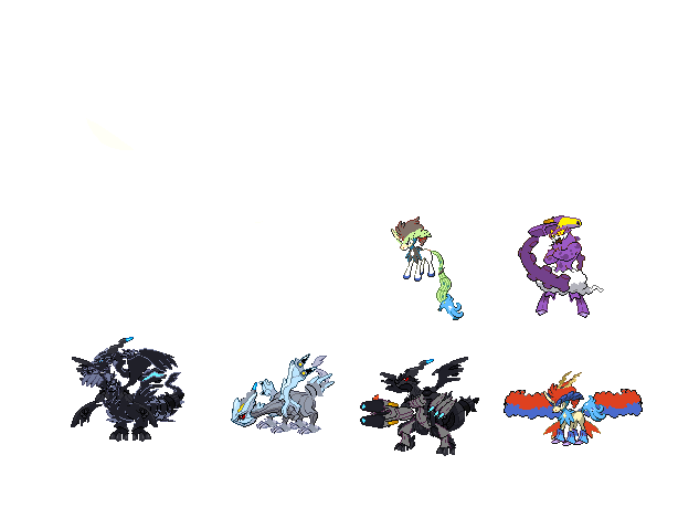 Generation 5 Legendary sprites by UmbraDragonX on DeviantArt