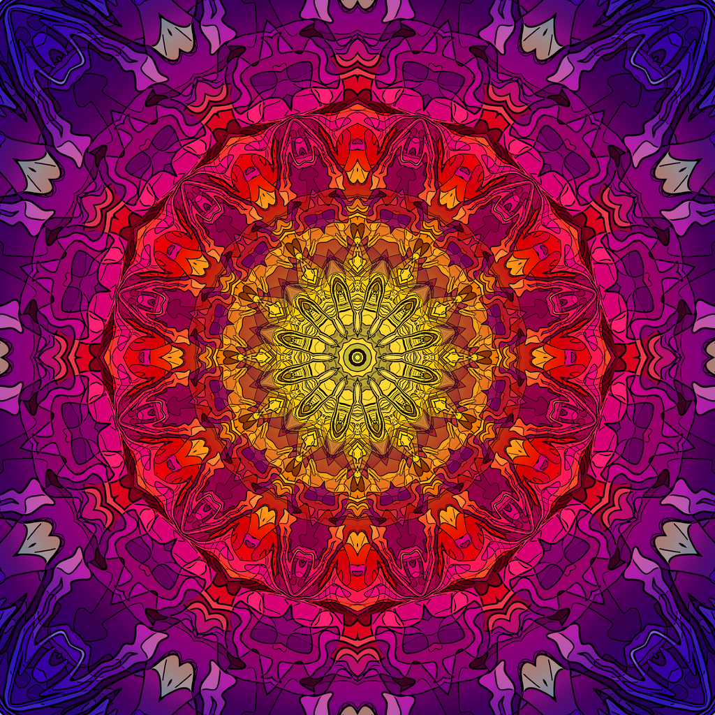 Creative Commons Mandala 71