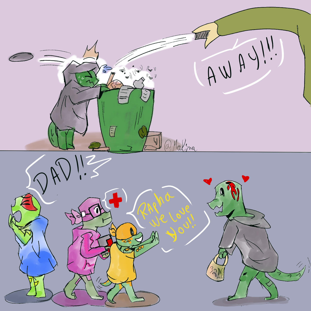 Transfem Raph Rottmnt Rapha we love you!!--ROTTMNT-- by liyencebonafont on DeviantArt