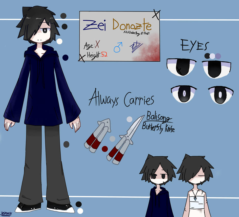 Persona Reference Sheet by Zi-ranx on DeviantArt