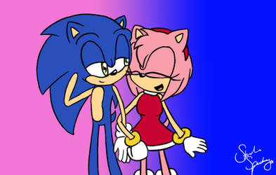 Just a bit of SonAmy~