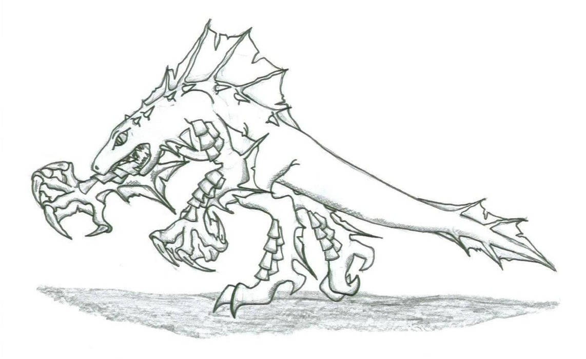 Swamp Beast by bluesquirreldude on DeviantArt