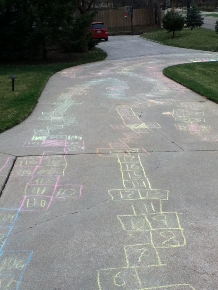 My 461-blocked Hop Scotch Chalk Thing