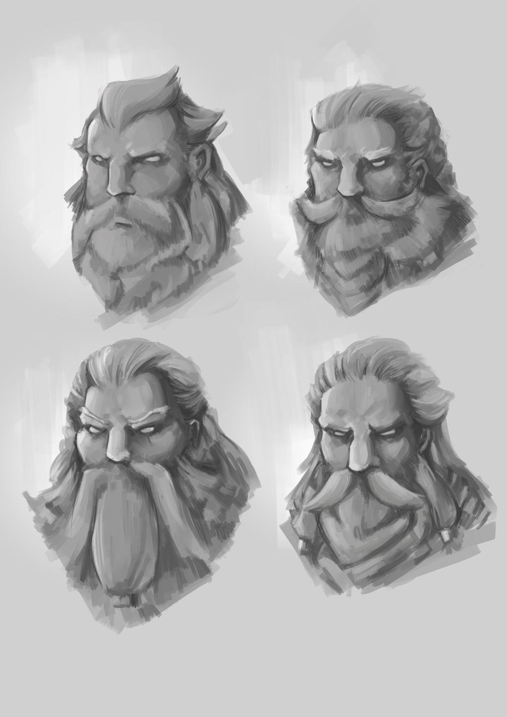 Dwarf Reference Image Dwarf Facial by Coolnova on DeviantArt