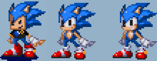 Sonic sprite sheets for fnf (Updated) by ToastMento on Newgrounds