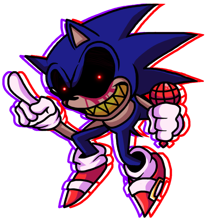 FNF - Sonic.EXE Artwork by RonaTheRTD on DeviantArt