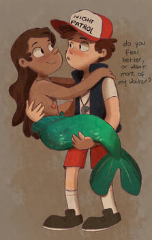 Dipper and Mermando