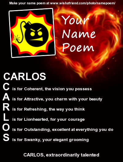 My name poem