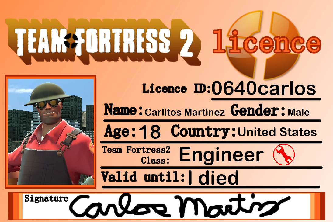 0640carlos TF2 Licence