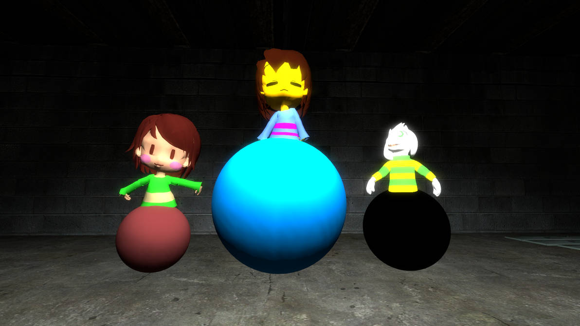 Chara Inflate Frisk, Chara, and Asriel pants inflation by 0640carlos on DeviantArt