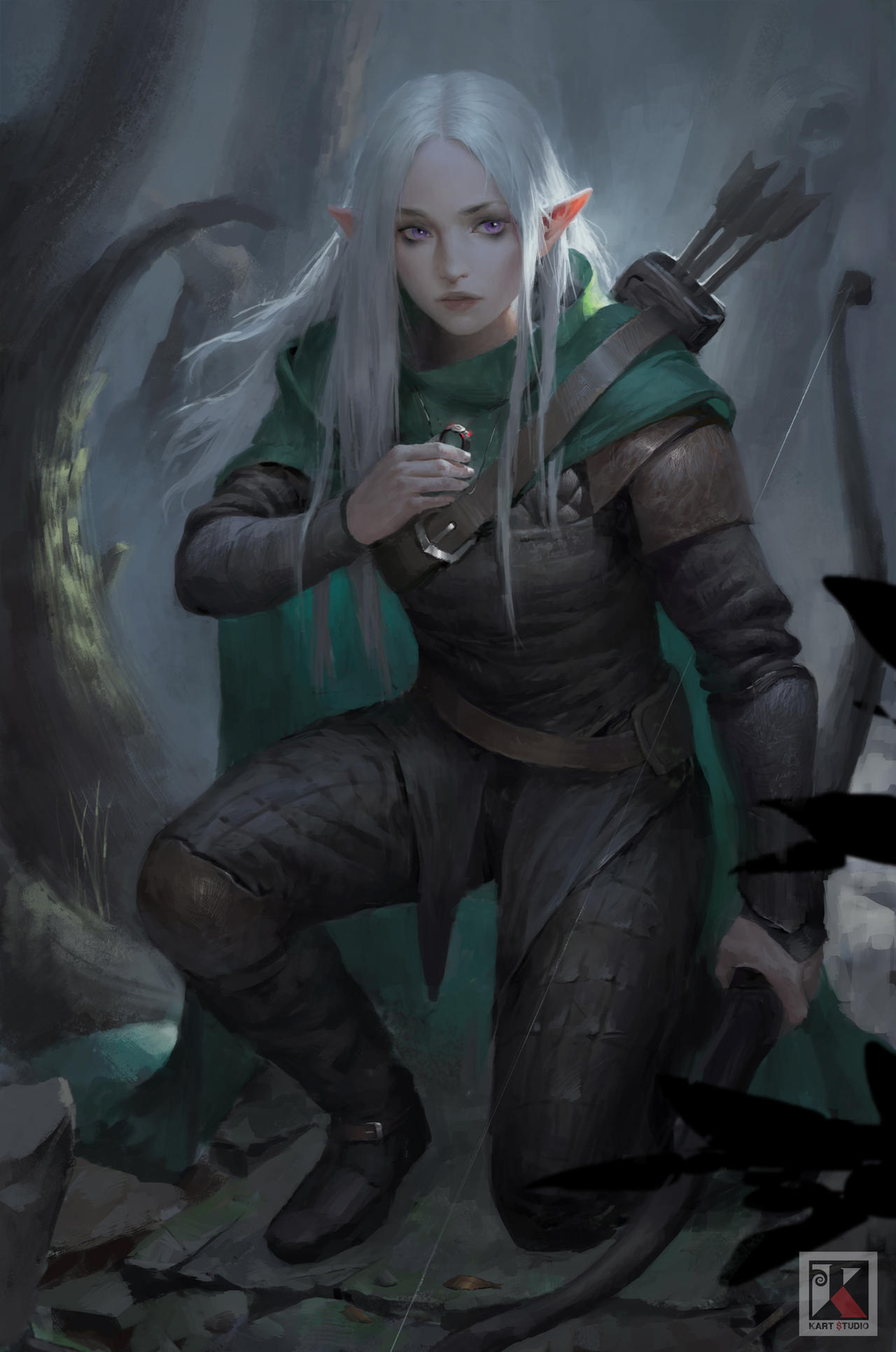 Elf ranger by KartStudioDigi on DeviantArt