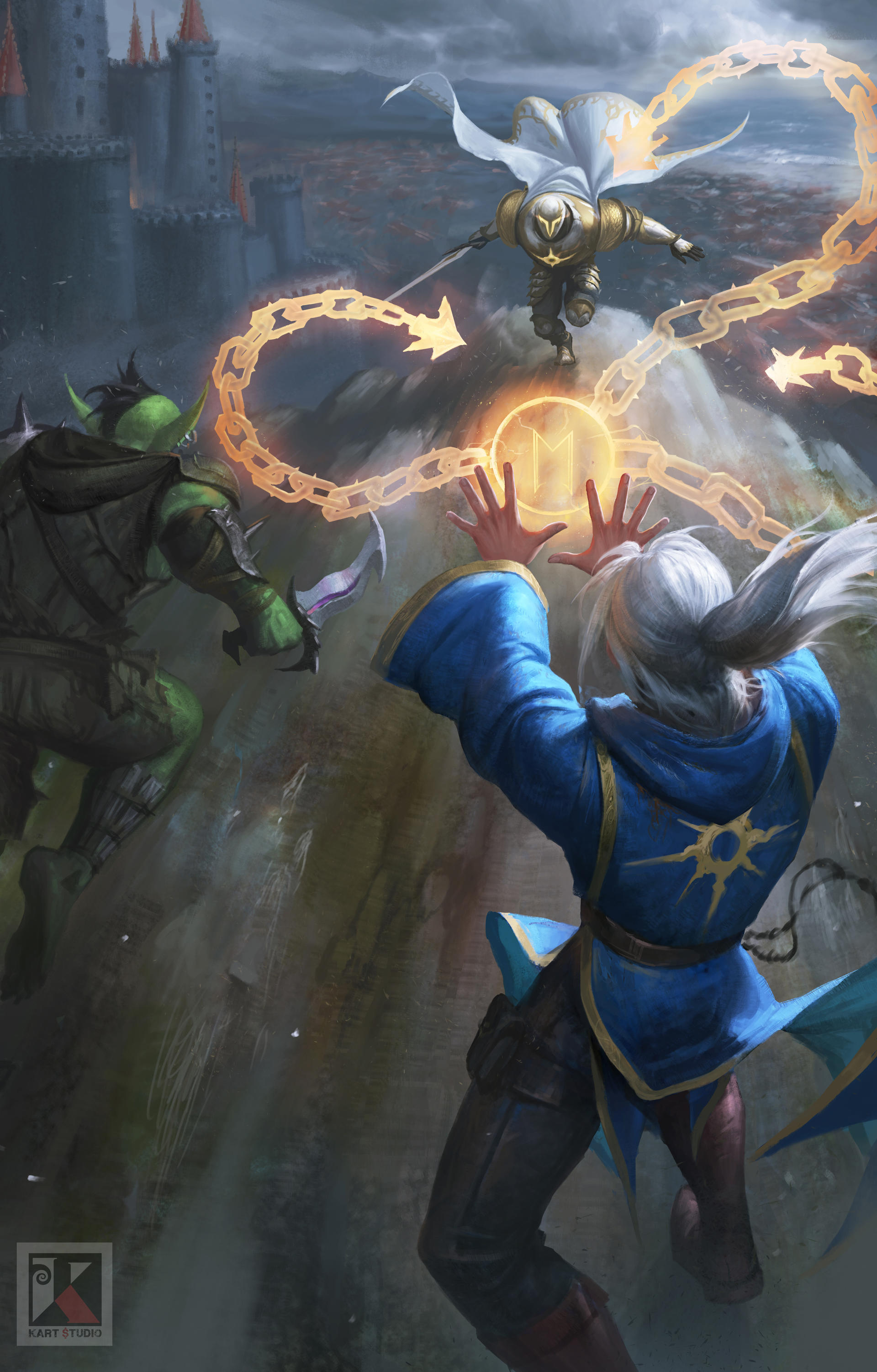 Runic Arrt The Runic Artist Book 4 Cover by KartStudioDigi on DeviantArt
