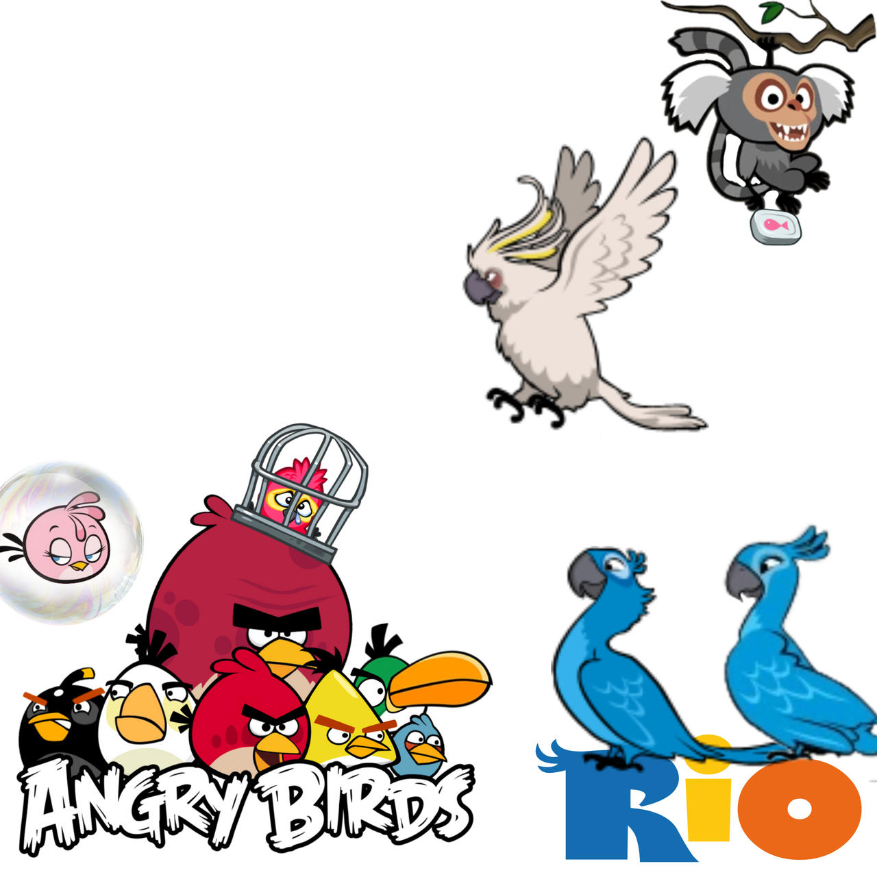 Brids Rio Angry Birds Rio Logo (Fan made) by Goku836565 on DeviantArt