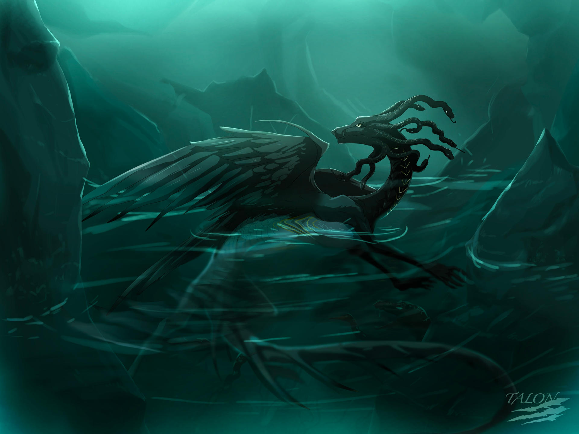 Nyja (commission) by Iyaclewings on DeviantArt