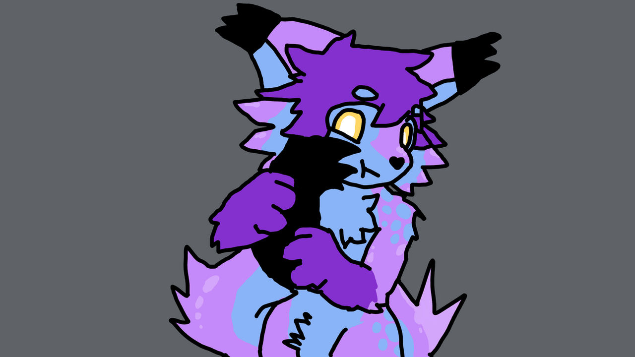 i drew/edited over a transfur from changed wip by Lou1676 on DeviantArt
