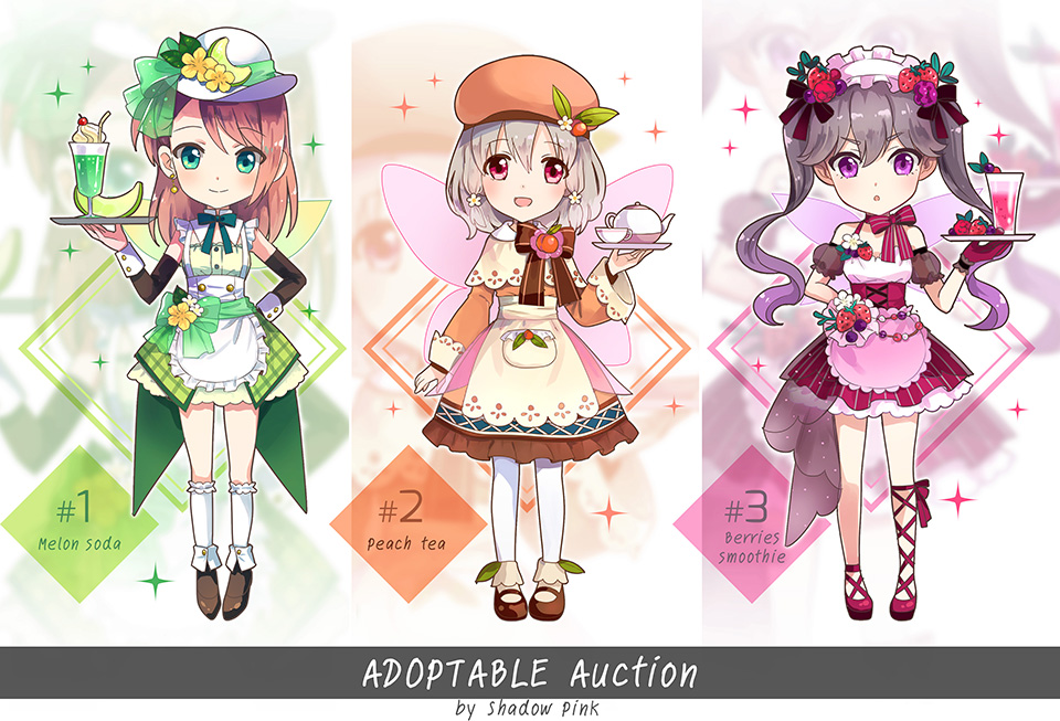 Adoptable Auction : Fairy cafe