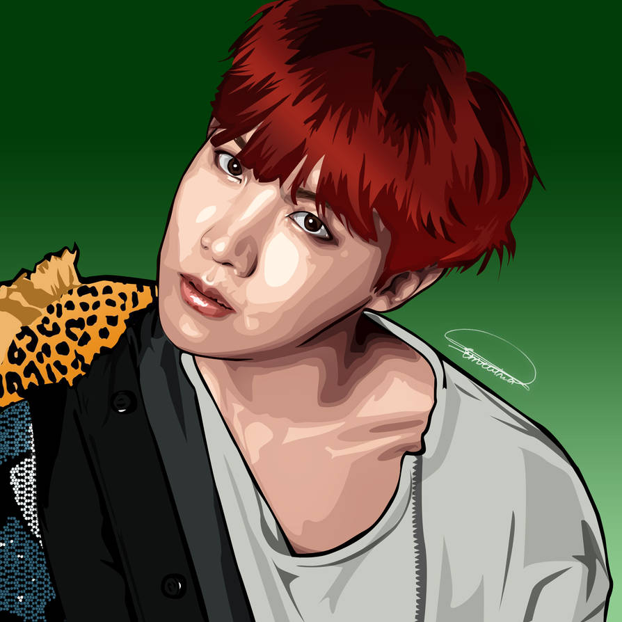 J. Hope Vector My Vector Portrait of BTS J-Hope :D by YnnaChan on DeviantArt