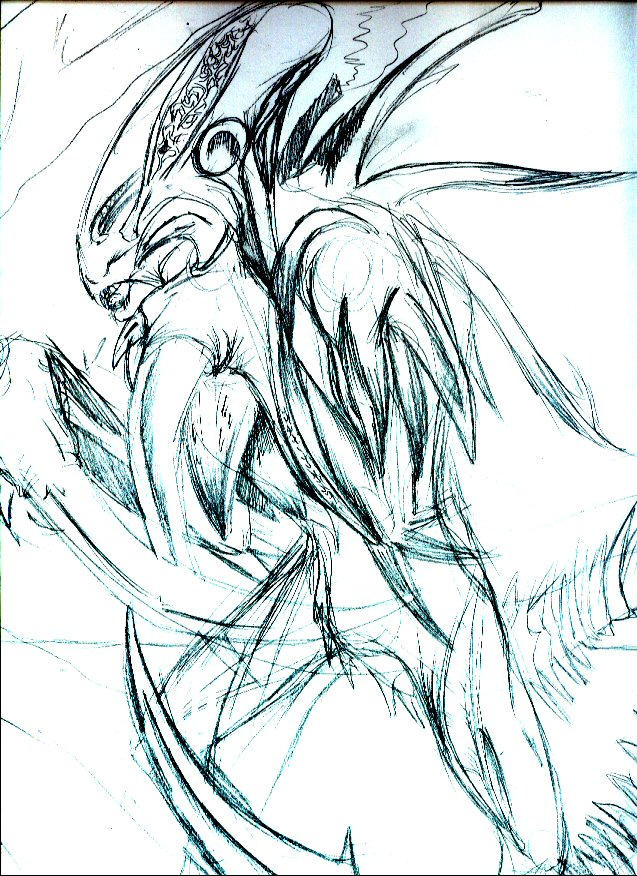 Alien Ravager Alien Ravager Sketch by Legionnaire on DeviantArt