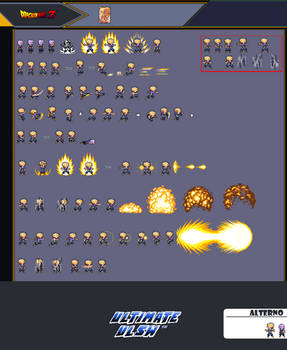 Futuro Trunks Ssj (Bojack's Movie) Mini Sheet ULSW