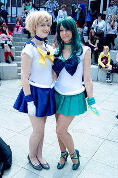 Sailor Uranus and Sailor Neptun